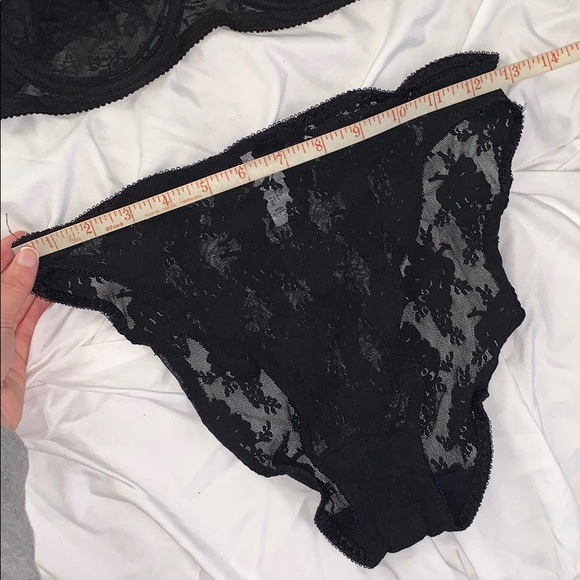 Vintage Christian Dior high cut black lace panties - Picture 6 of 15